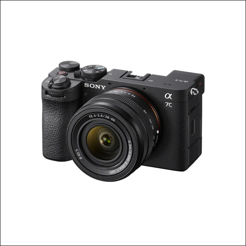 Sony Alpha A7C II Mirrorless Camera Kit with 28–60mm Lens (ILCE-7CM2L) – Black