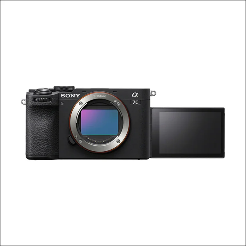 Sony Alpha A7C II Mirrorless Camera Body (ILCE-7CM2) – Black