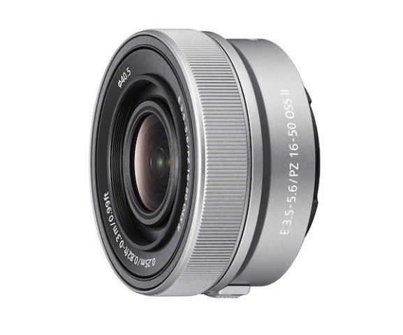Sony E PZ 16-50mm F/3.5-5.6 OSS II Lens (SELP1650M2) (Sony E, Silver) - Bulk Pack