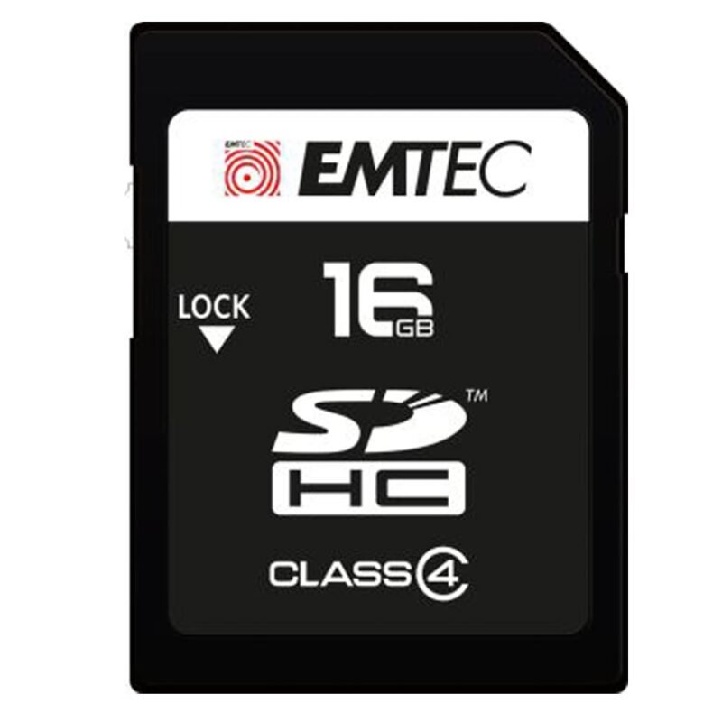 EMTEC Elite Silver SDHC (16GB, ECMSD16GHC4)