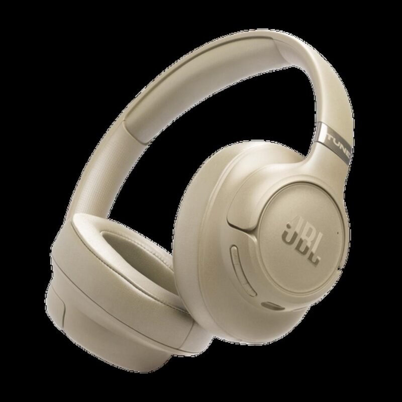 JBL Tune 780NC Noise-Canceling Wireless Over-Ear Headphones (Beige)