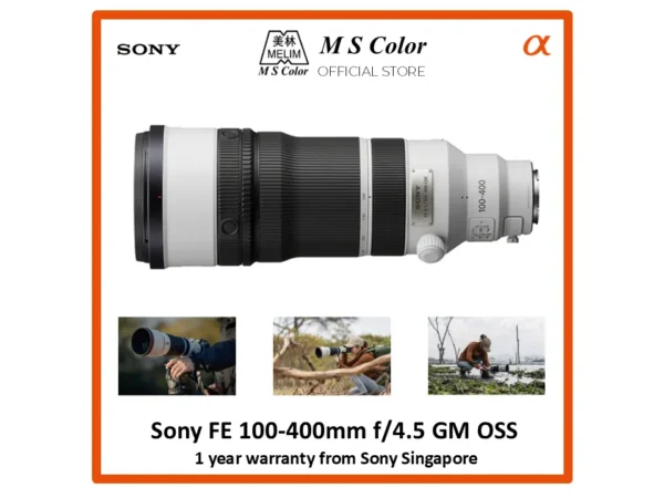 Sony FE 100-400mm F/4.5 GM OSS Lens (SEL100400MC)