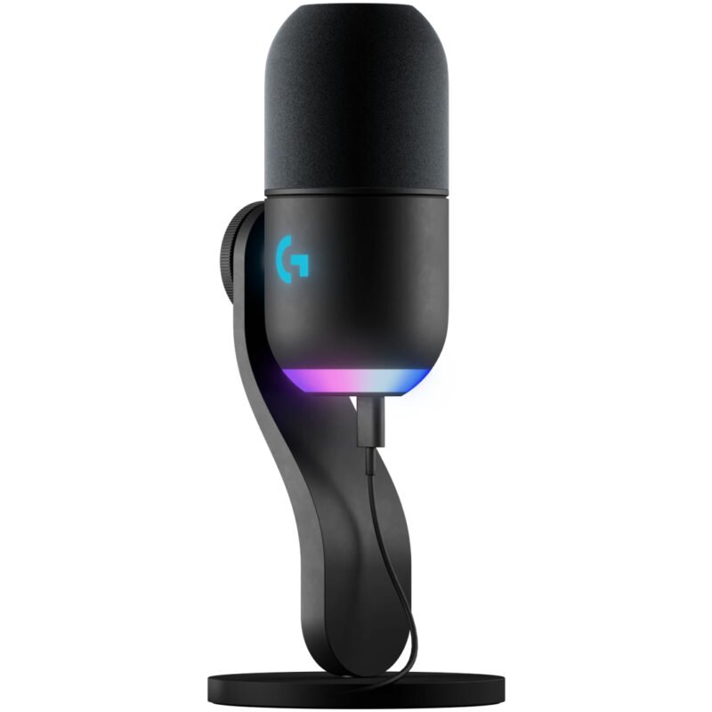 Logitech G Yeti GX Dynamic RGB Gaming Microphone (Black, 988-000571)