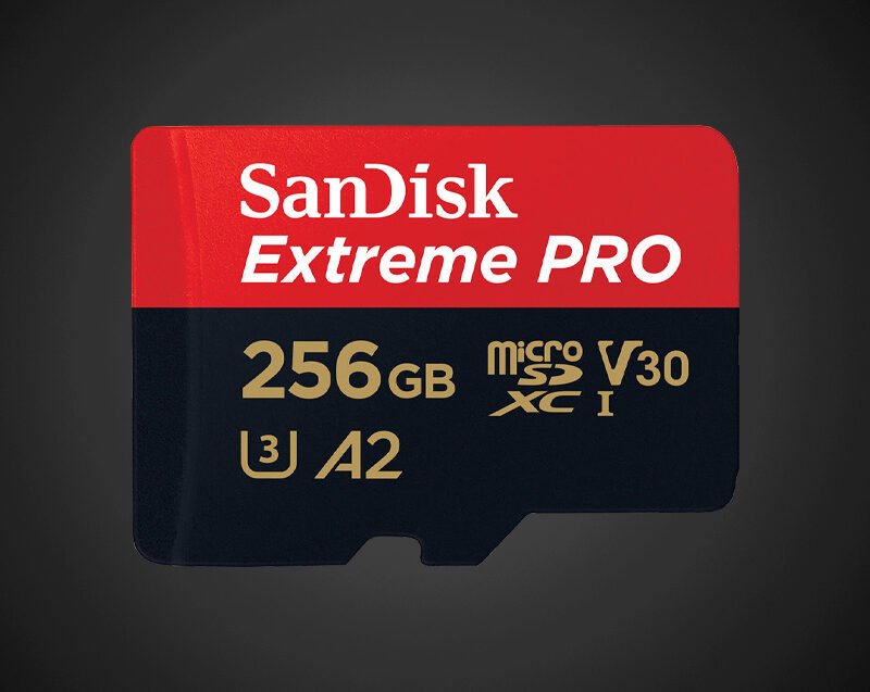 Sandisk Extreme Pro microSDXC (256GB, SDSQXCD-256G)