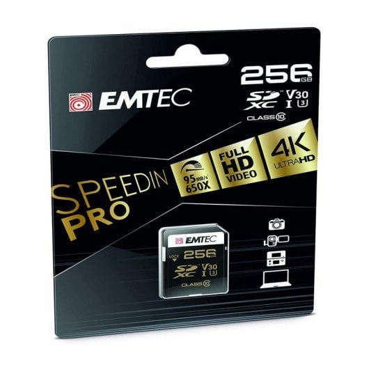 EMTEC V30 Speed in Pro Micro SDXC (256GB, ECMSDM256GXC10SP)