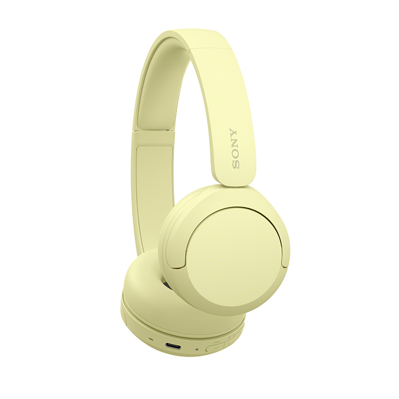 Sony WH-CH520 Wireless Over-Ear Headphone (Yellow)
