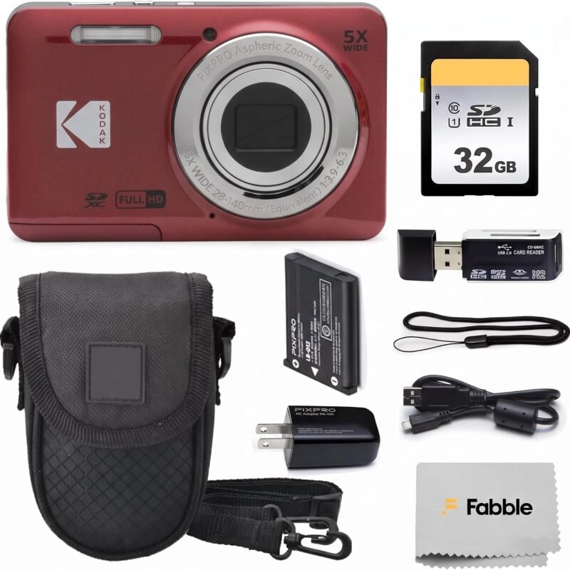Kodak PixPro FZ55 (Red)