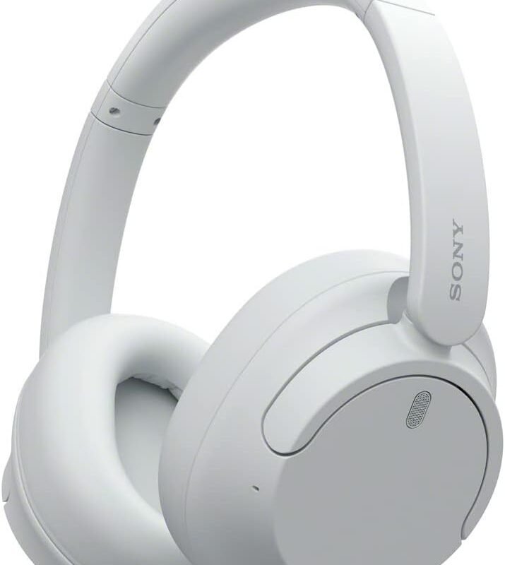 Sony WH-CH720N Wireless Over-Ear Headphones (White)