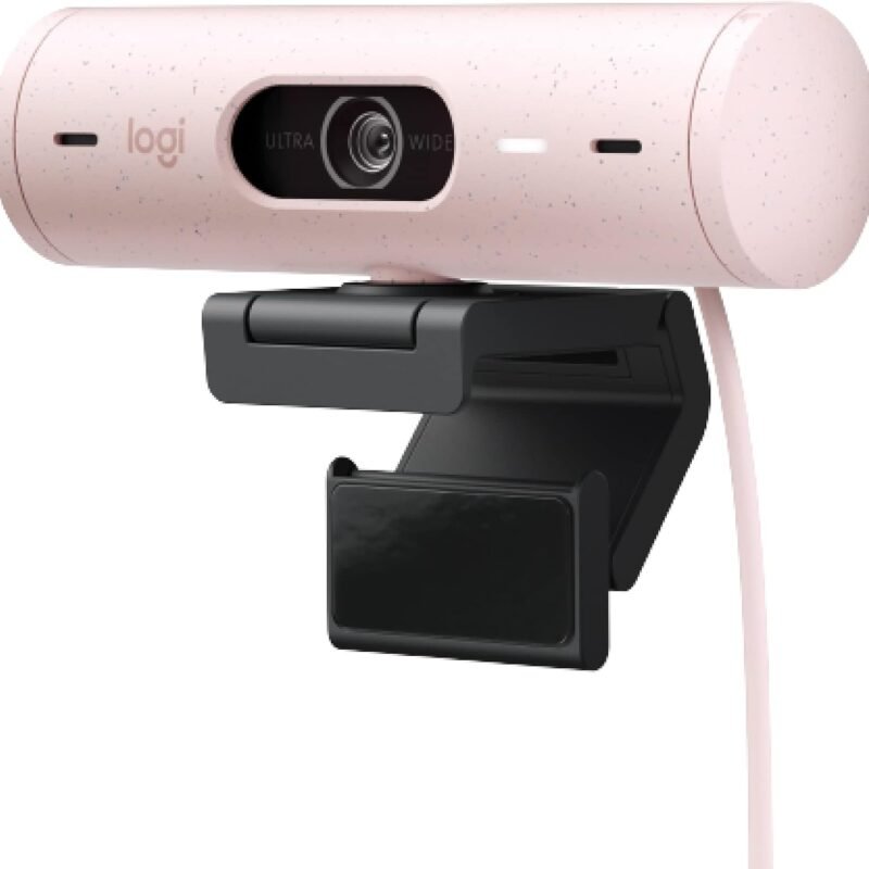 Logitech Brio 500 Webcam (Off-White, 960-001429)