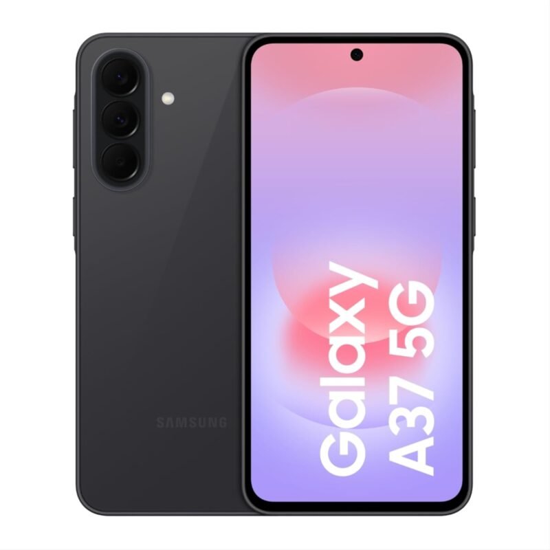 Samsung Galaxy A37 (A376E-DS, 5G) (256GB+12GB, Awesome Charcoal)
