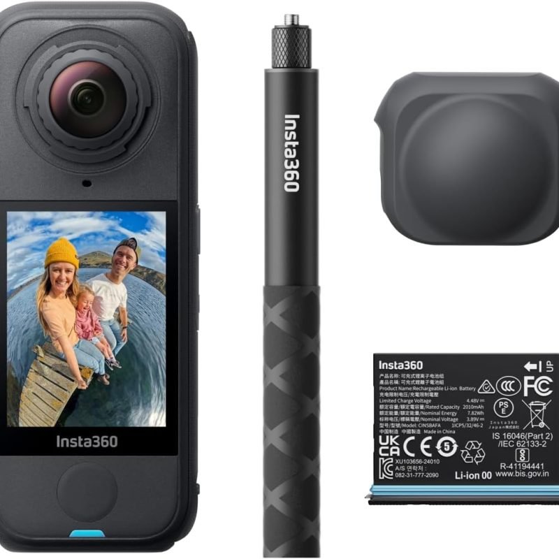 Insta360 X4 Air 8K 360 Action Camera (Starter Bundle) (Black)