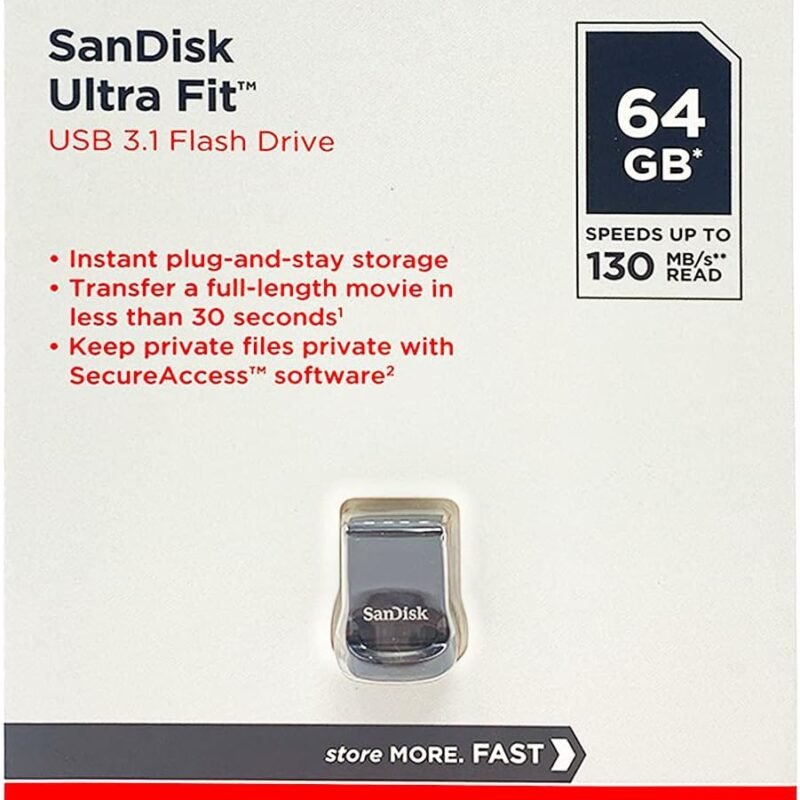 Sandisk Ultra Fit USB 256GB Flash Drive (SDCZ430-256G-G46)
