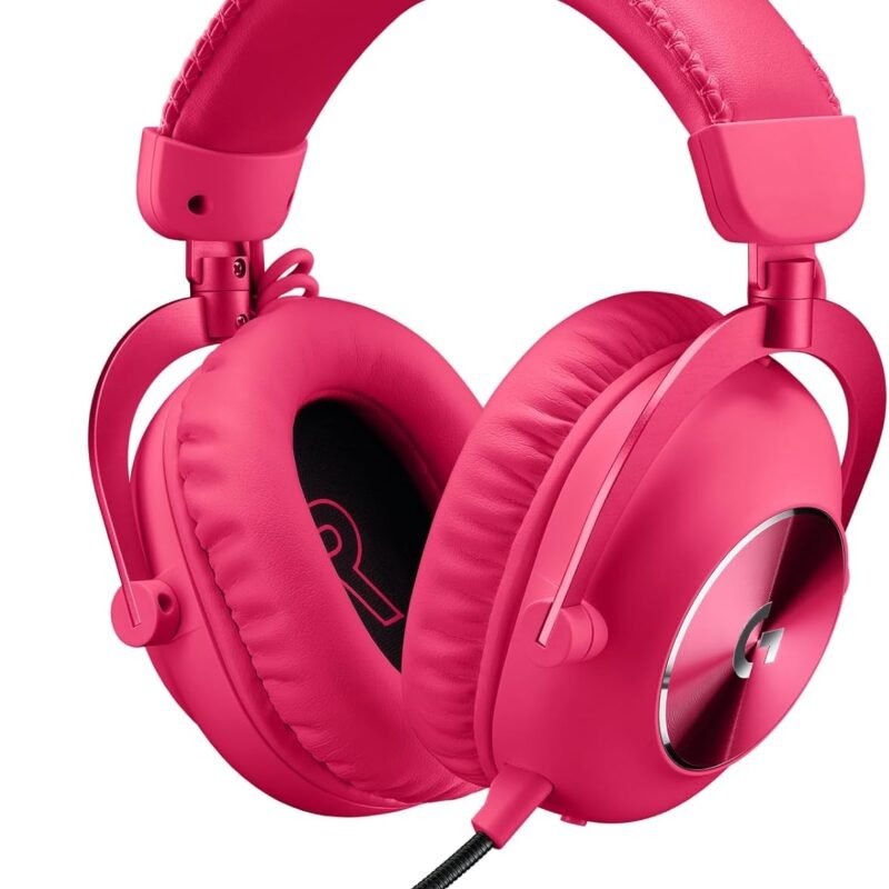 Logitech PRO X 2 Wireless Lightspeed Gaming Headset (Rose, 981-001277)