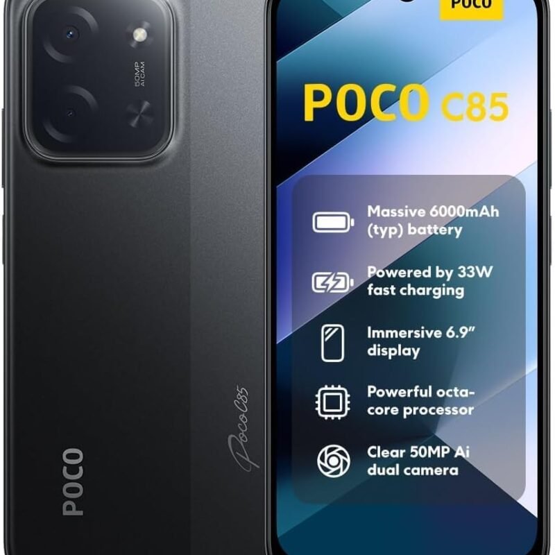 Poco C85 (Global) (128GB+6GB, Black)