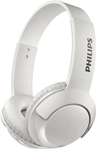 Philips SHB3075M2 On-Ear Wireless Headphone (White)