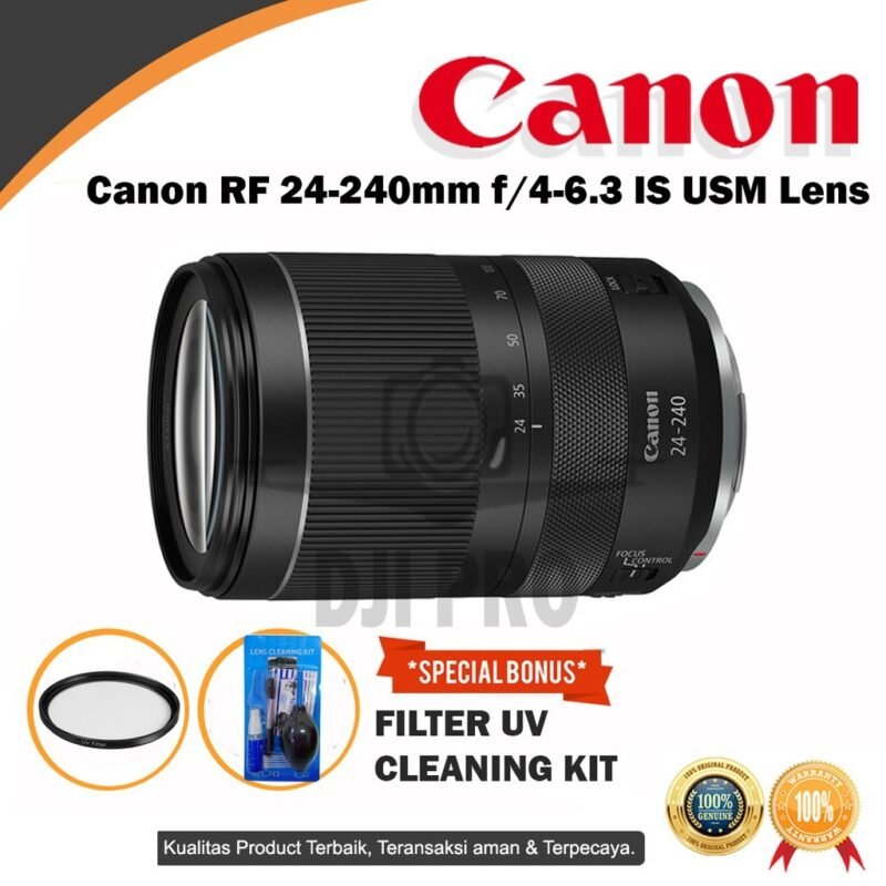 Canon RF 24-240mm f/4-6.3 IS USM Lens (Retail Packing)