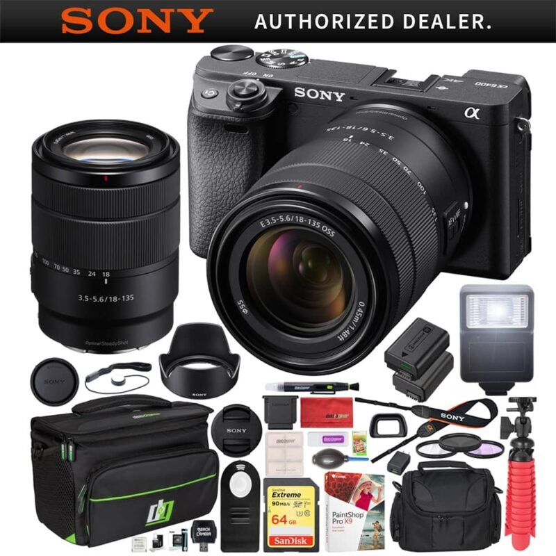 Sony A6400 Black (Kit with 18-135mm) (ILCE-6400M)