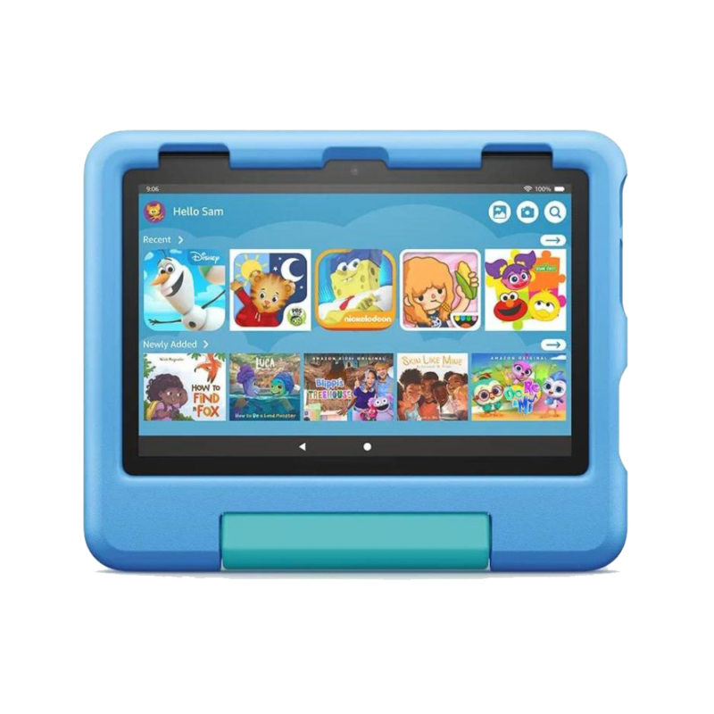 Amazon Fire HD 8 (Kids Edition) ( 12th Gen, 2022) (32GB, Blue)
