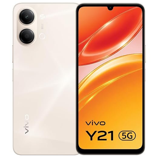 Vivo Y21 (128GB+6GB, Gold)