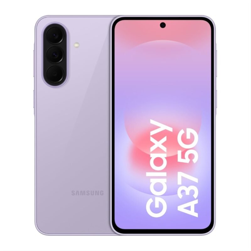 Samsung Galaxy A37 (A3760-DS, 5G) (128GB+8GB, Awesome Lavender)