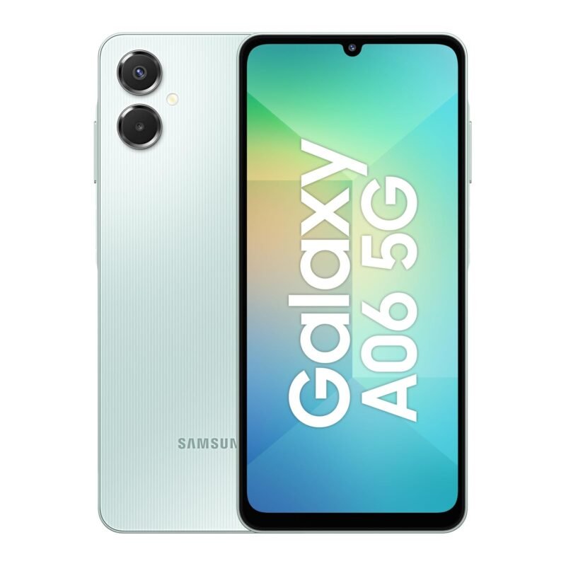 Samsung Galaxy A06 A066B DS (5G) (64GB+4GB, Light Green)