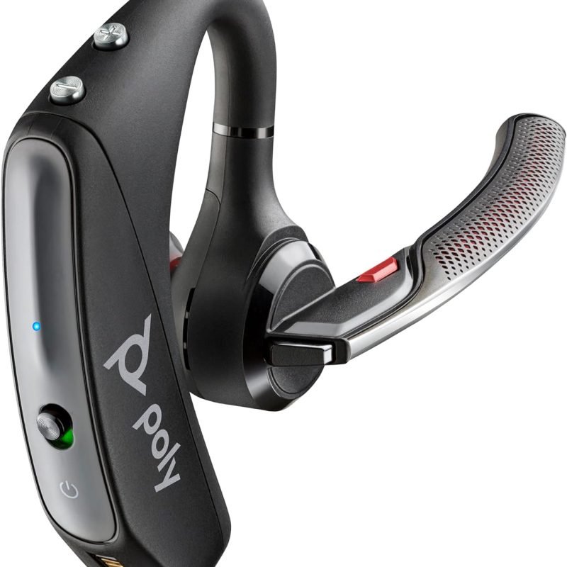 Plantronics Voyager 5200 Bluetooth Headset  (Black)