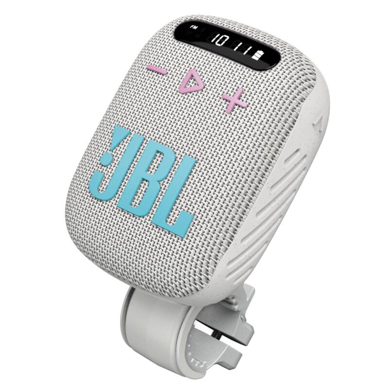 JBL Wind 3 FM Bluetooth Handlebar Speaker (Grey)