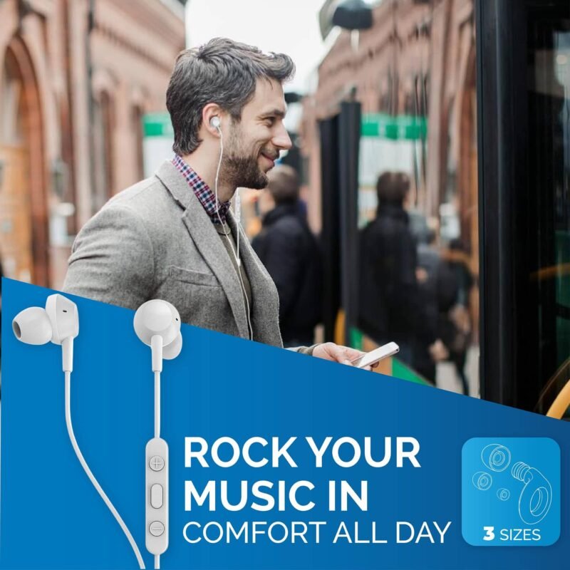 Philips TAE5008 USB-C In-Ear Wired Headphone (White)