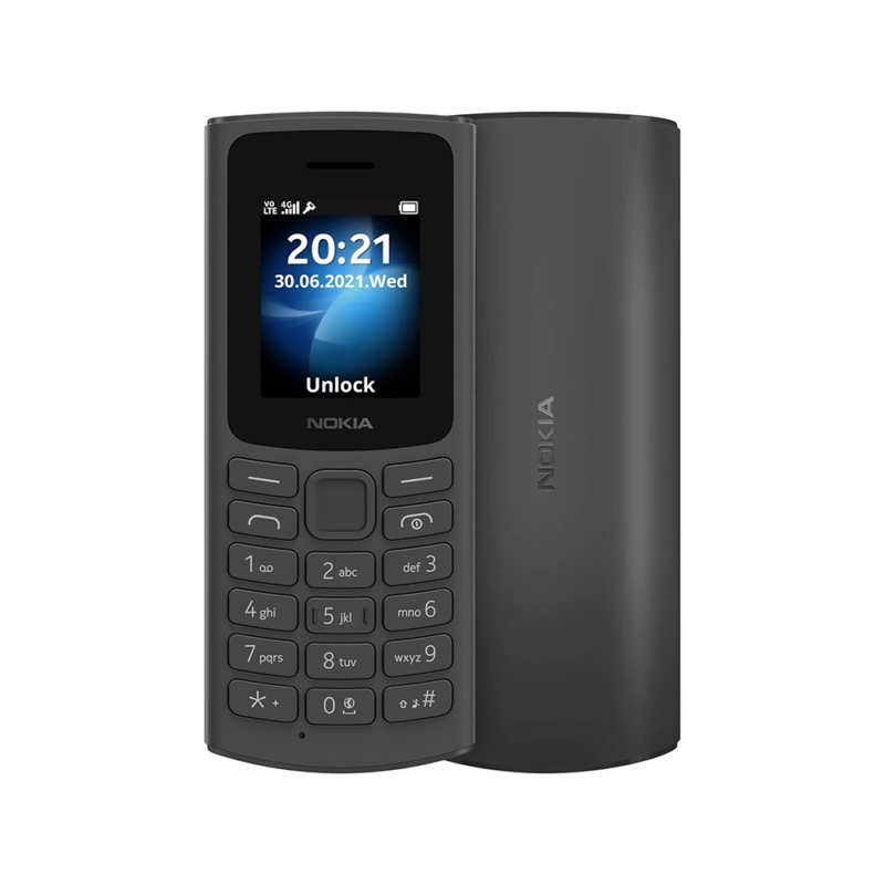 Nokia 105 TA-1546 4G Dual SIM (Charcoal)