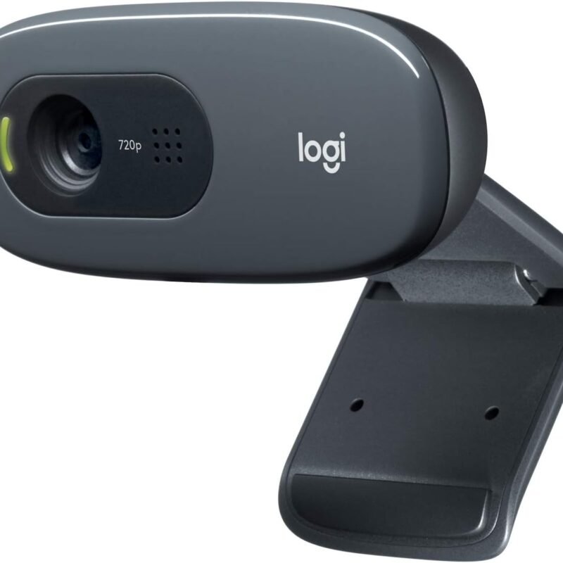 Logitech-C270 HD Webcam (Black)