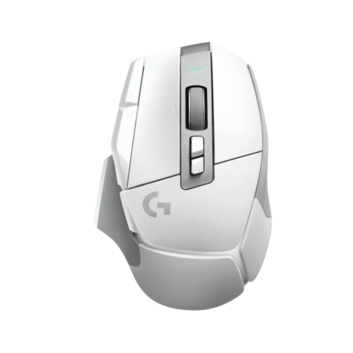 Logitech G502 X HERO Lightspeed Wireless Gaming Mouse (White, 910-006191)