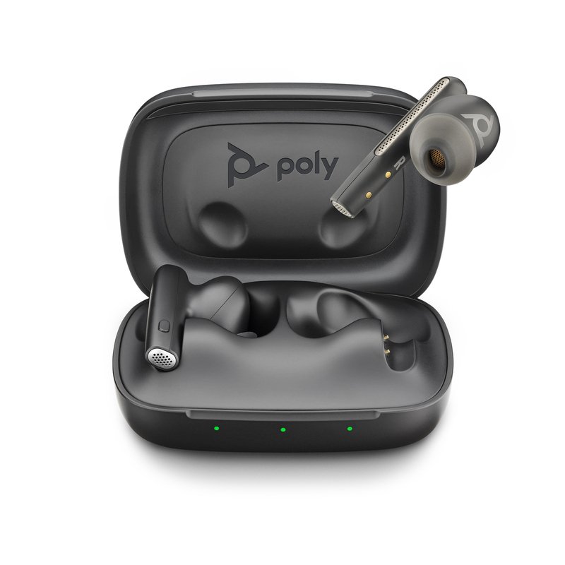 Poly Voyager Free 60 with Basic Charge Case (Black, BT700A)