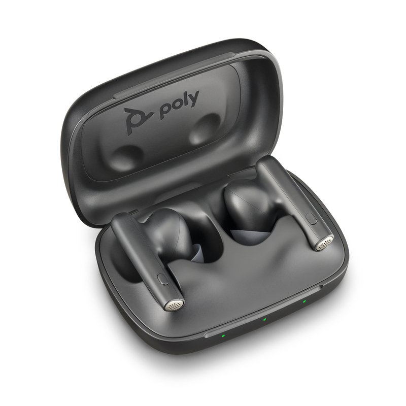 Poly Voyager Free 60 with Basic Charge Case (Black, BT700C)