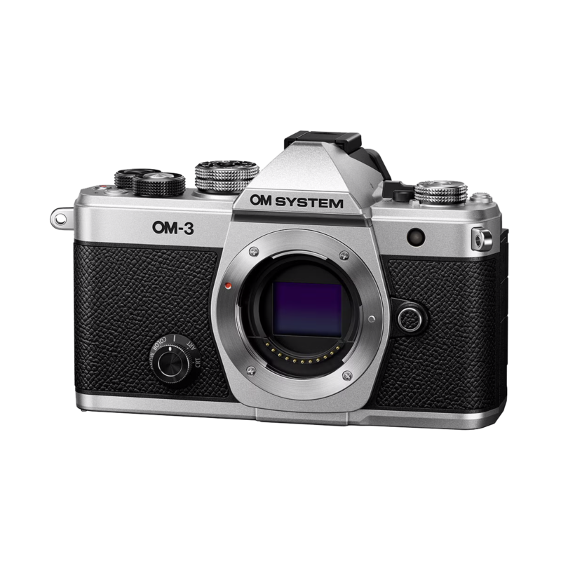 OM System OM-3 Mirrorless Camera Body (Silver)