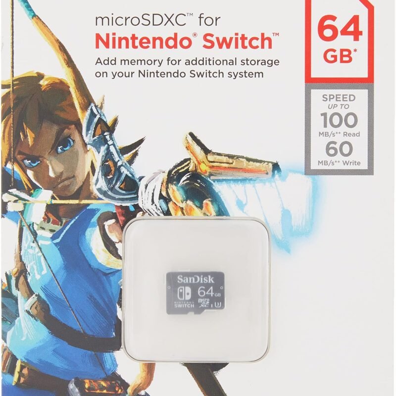 Sandisk UHS-I microSDXC For Nintendo Switch (256GB, SDSQXAO-256G-GN3ZN)