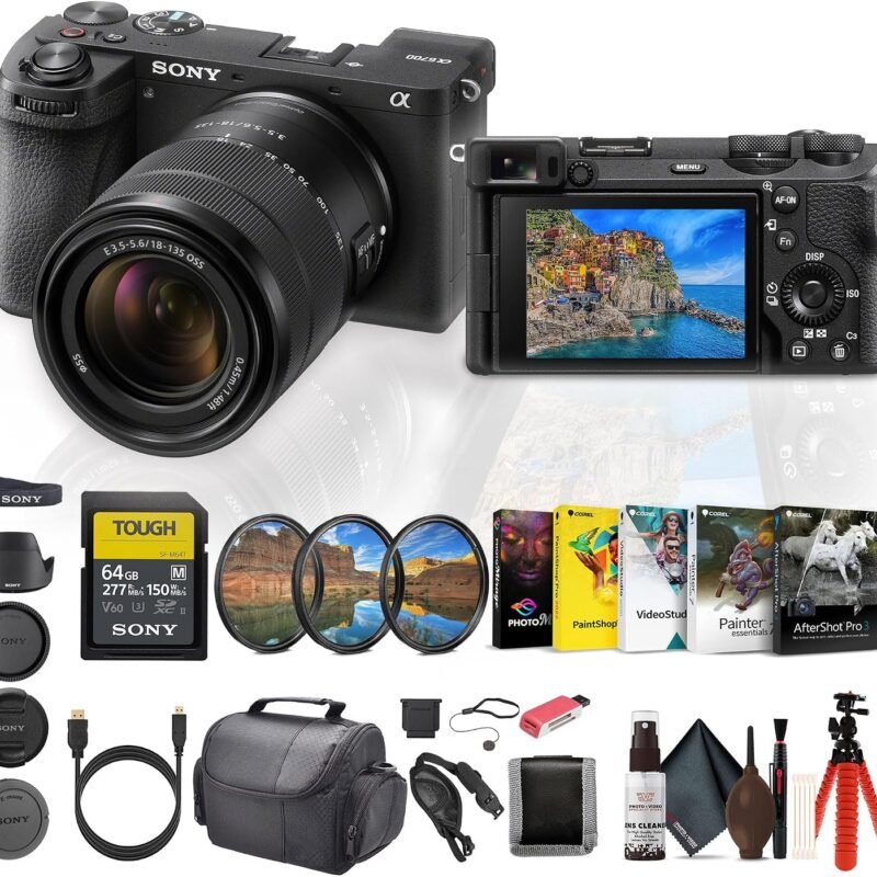 Sony A6700 Kit with 18-135mm (ILCE-6700M) (Black)