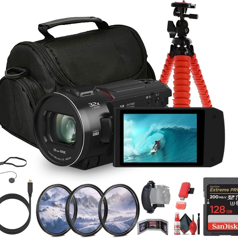 Panasonic HC-VX3A 4K Camcorder (HC-VX3AGN) (PAL) (Black)