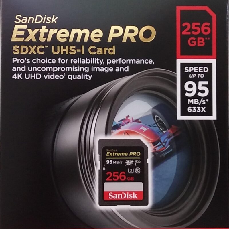 Sandisk Extreme Pro SD UHS-I Card (256GB, SDSDXXJ-256G-GSCIN)