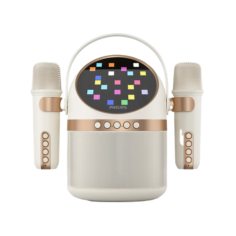 Philips TAS2509WT Bluetooth Karaoke Wireless Speaker (Beige)
