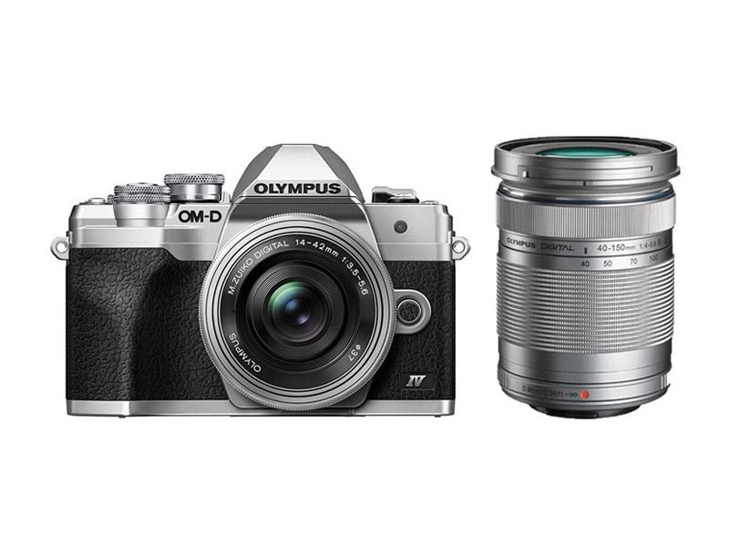Olympus OM-D E-M10 Mark IV Kit (14-42mm EZ Lens) Silver