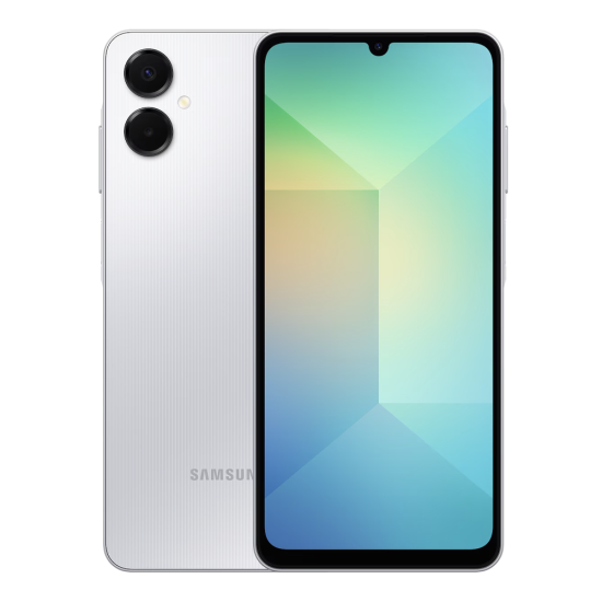 Samsung Galaxy A06 A066B DS (5G) (128GB+4GB, Light Gray)