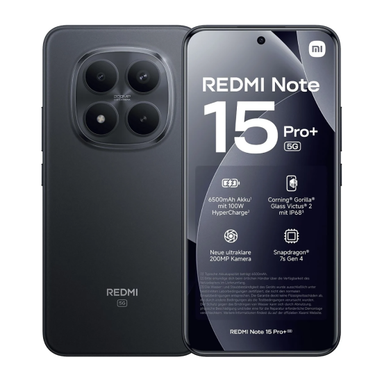 Redmi Note 15 Pro 5G (Global) (512GB+12GB, Black)