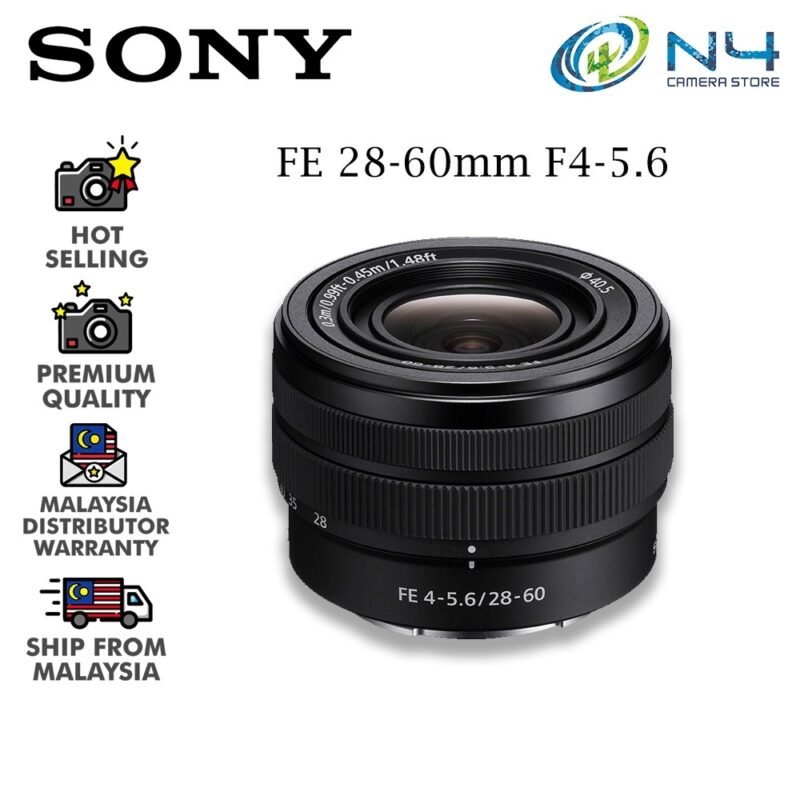 Sony FE 28-60mm f4-5.6 (SEL2860) (White Box)