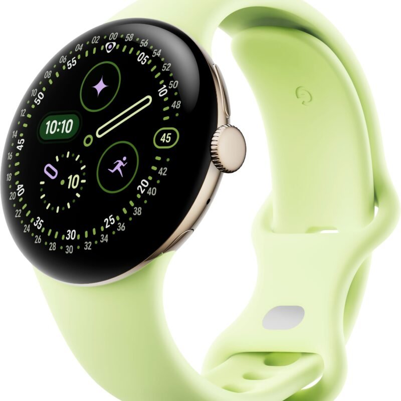 Google Pixel Watch 4 (41mm) Wifi (Gold + Lemongrass Band)