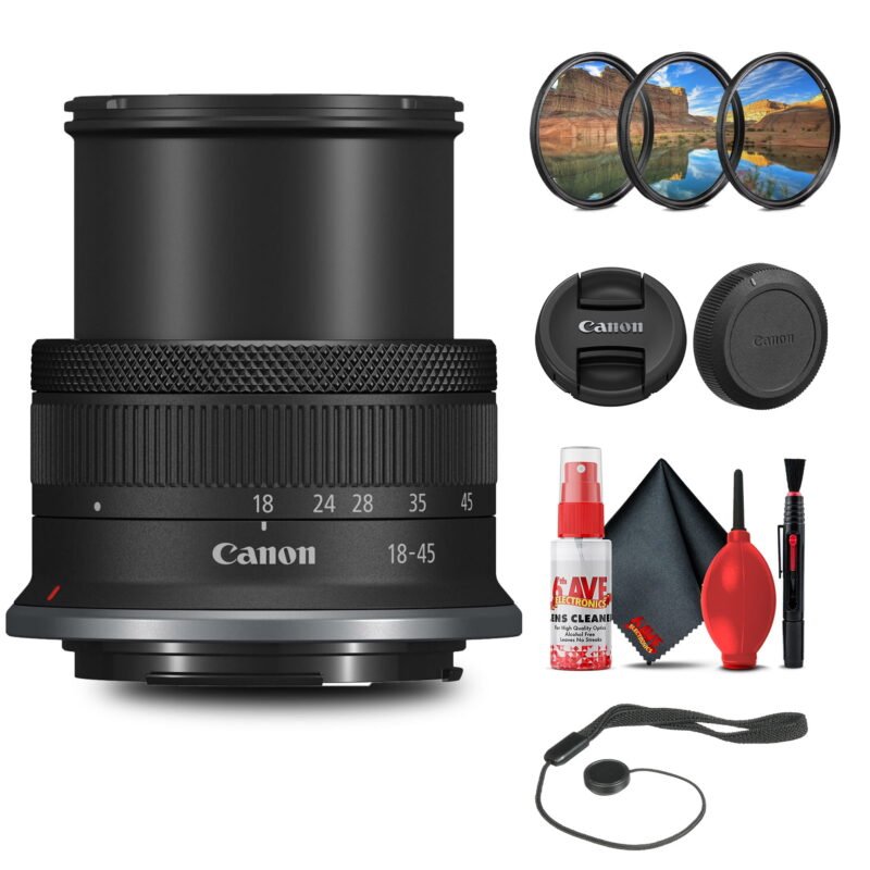 Canon RF-S 18-45mm F/4.5-6.3 IS STM Lens (Bulk) (Black)