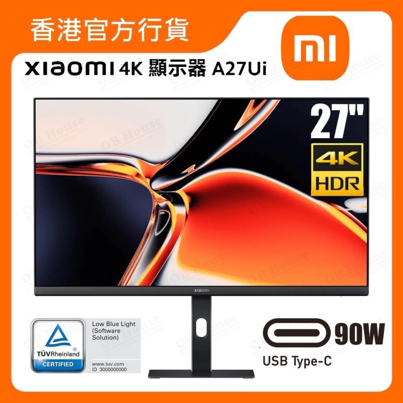 Xiaomi Mi A27Ui 4K Monitor (ELA6225UK)