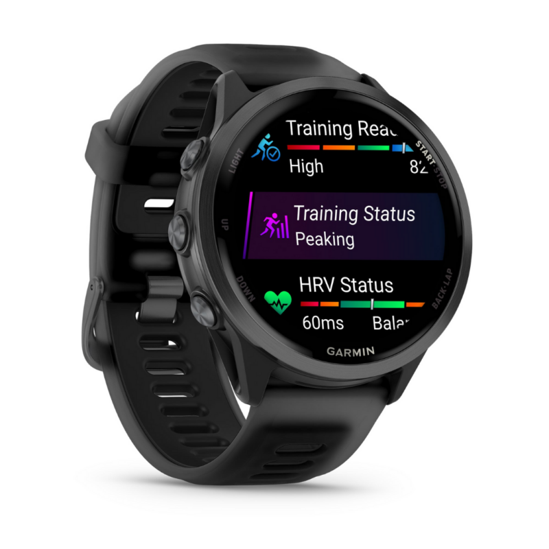 Garmin Forerunner 570 GPS Running Watch 47mm (HK) (Slate Gray with Black, 010-02971-40)
