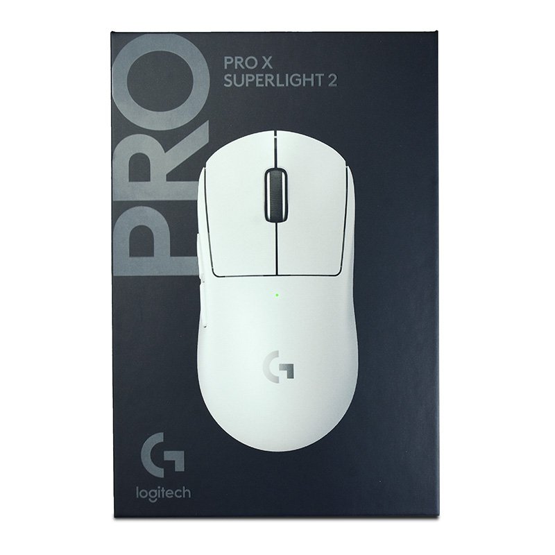 Logitech G PRO X Superlight 2 Wireless Gaming Mouse (White, 910-006640)