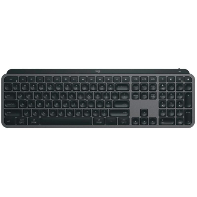 Logitech MX Keys S Wireless Keyboard (Black, 920-011563)