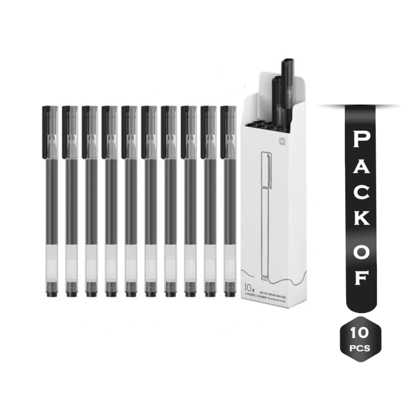 Xiaomi Mi High-Capacity Gel Pen (10 Pack) (Black)